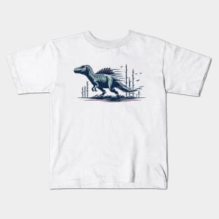 Minimalistic Spinosaurus Kids T-Shirt